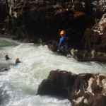 Canyoning à Saint-Guilhem Le Désert Près De Montpellier Au Pont Du Diable Dans L'Hérault