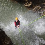 Canyoning Près De Montpellier à Saint-Guilhem Le Désert Au Pont Du Diable Dans L'Hérault