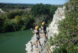 Via-ferrata Du Vidourle Entre Le Gard Et L'Hérault