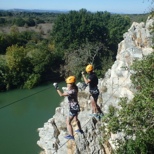 Via-ferrata Du Vidourle Entre Le Gard Et L'Hérault