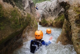 Canyon Près De Montpellier Dans L'Hérault Au Ravin Des Arcs En Occitanie