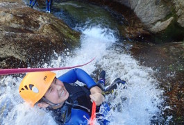 Rappel Au Canyon Du Rec Grand Près De Mons La Trivalle Et Béziers