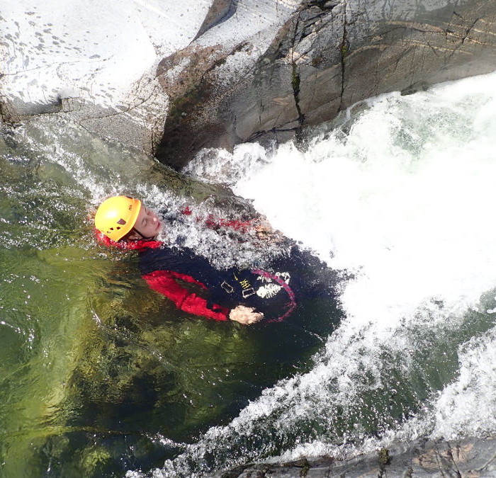 Canyoning Près D'Anduze Et Alès à Saint-Jean Du Gard Au Canyon Du Soucy