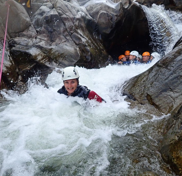 Canyoning Au Soucy Près D'Alès Et Anduze Dans Le Gard