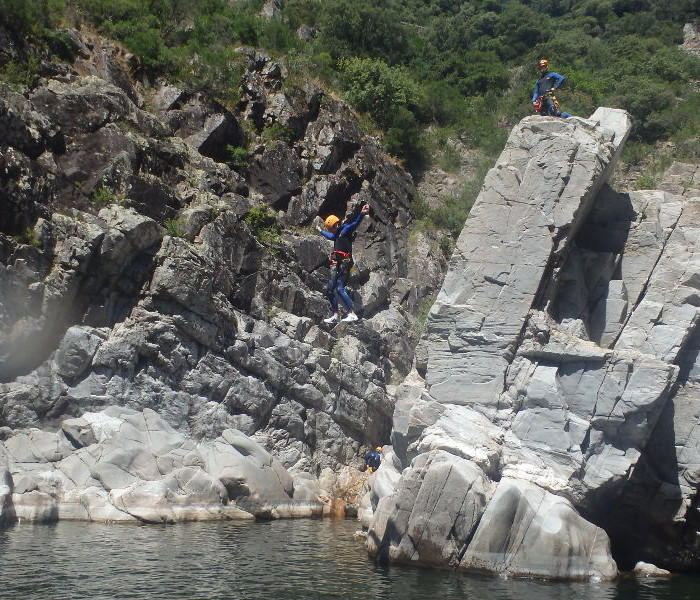 Canyoning Près Du Soucy à Anduze Dans Le Gard