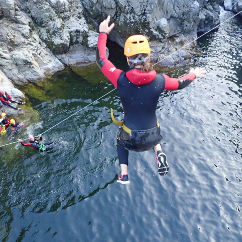 Canyoning Proche D'Alès Et Nîmes Dans Le Canyon Du Soucy à St-Jean- Du Gard