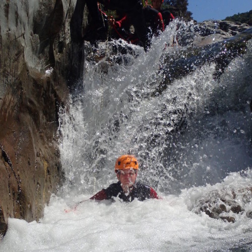 Canyoning Proche D'Anduze Au Canyon Du Soucy Dans Le Gard