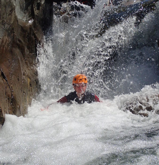 Canyoning Proche D'Anduze Au Canyon Du Soucy Dans Le Gard