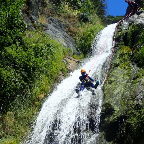 Canyoning Dans Le Canyon De L'Albès Au Caroux En Languedoc