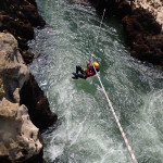 Canyoning Au Daible Te Sa Tyrolienne Près De Montpellier Dans Les Gorges De L'Hérault