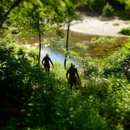 Canyoning Dans Le Gard Au Soucy Près D'Anduze Et Alès