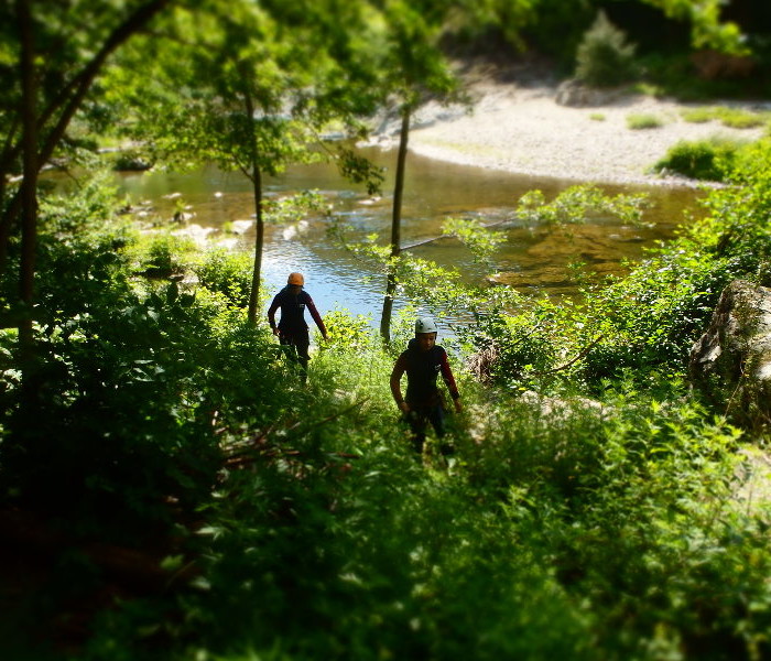 Canyoning Dans Le Gard Au Soucy Près D'Anduze Et Alès