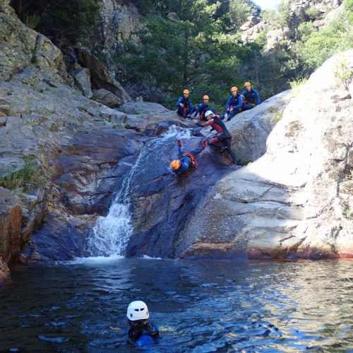 Canyoning à Mons La Trivalle Dans L'Hérault Près De Montpellier