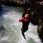 Canyoning Près De Montpellier Et Saint-Guilhem Le Désert Dans L'Hérault En Occitanie