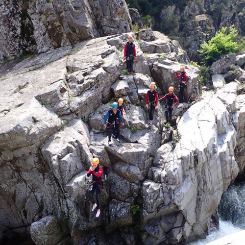 Canyoning Dans Le Gard Au Soucy, Près De Nîmes Et Anduze