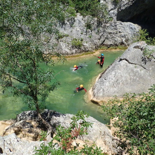 Canyoning Au Ravin Des Arcs Près De Montpellier