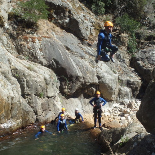 Canyoning Au Rec Grand, Près De Montpellier Et Béziers Dans L'Hérault