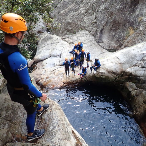 Canyoning Et Saut Dans Le Canyon Du Rec Grand Entre Béziers Et Montpellier