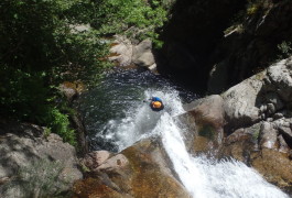 Toboggan En Canyoning Aux Cascades D'Orgon Dans Les Cévennes