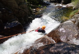 Canyoning Près Du Vigan Dans Les Cévennes Aux Cascades D'Orgon