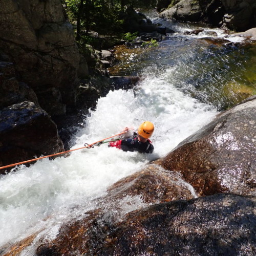 Canyoning Près Du Vigan Dans Les Cévennes Aux Cascades D'Orgon