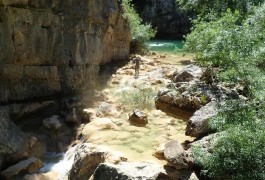 Canyon Du Ravin Des Arcs Dans L'Hérault, Près De Montpellier