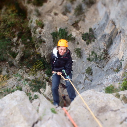 Randonnée-rappel Au Verdus Près De Montpellier Dans L'Hérault