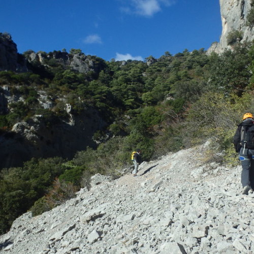 Randonnée-rappel Du Verdus Près De Montpellier Et Des Gorges De L'Hérault