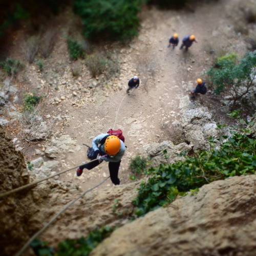 Randonnée-rappel Au Pic Saint-Loup Près De Montpellier Dans L'Hérault