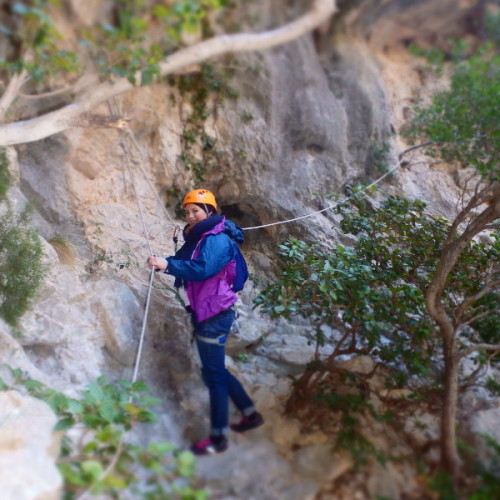 Randonnée-rappel Et Escalade Au Verdus Près De Montpellier