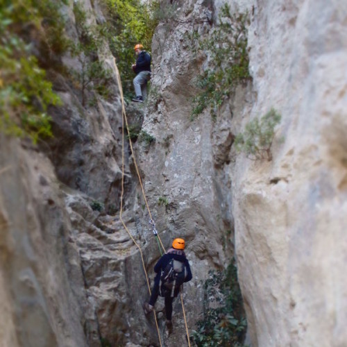 Randonnée-rappel Dans L'Hérault Au Verdus Près De Saint-Guilhem Le Désert