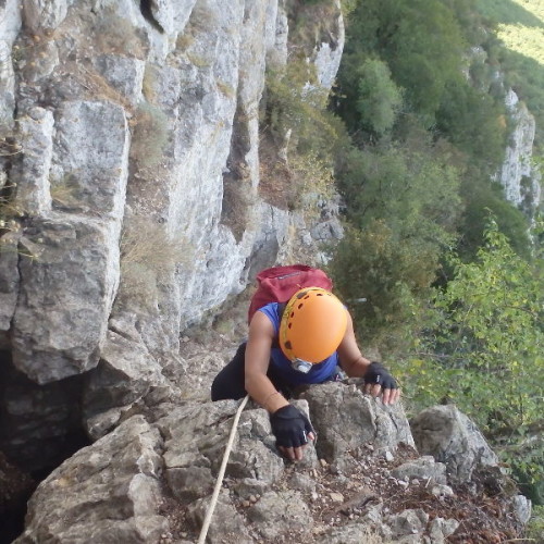 Randonnée-rappel Et Escalade Au Pic Saint-Loup Près De Montpellier