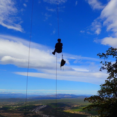 Randonnée-rappel Près De Montpellier Au Pic Saint-Loup Dans L'Hérault