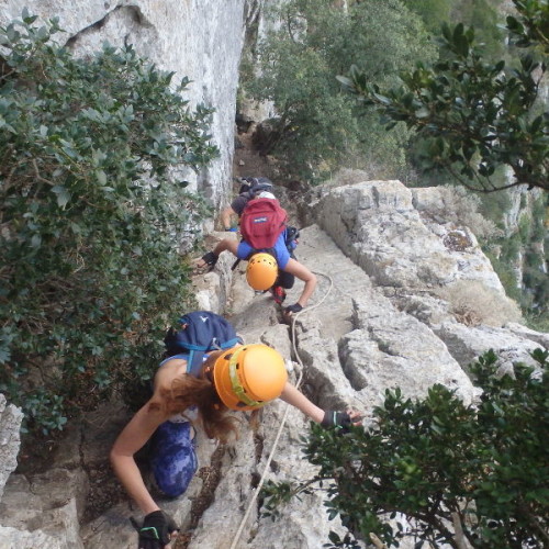 Randonnée-rappel Et Escalade Près De Montpellier Dans L'Hérault