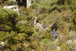 Randonnée-rappel Dans L'Hérault Au Verdus Près De Montpellier