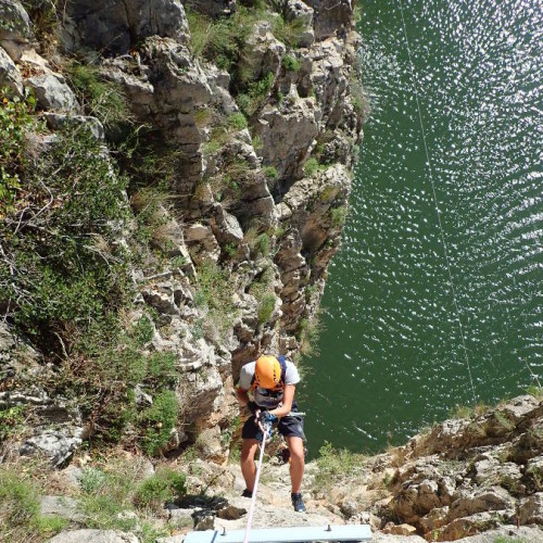 Via-ferrata Du Vidourle Et Son Rappel Près De Nîmes Et Montpellier Dans Le Gard