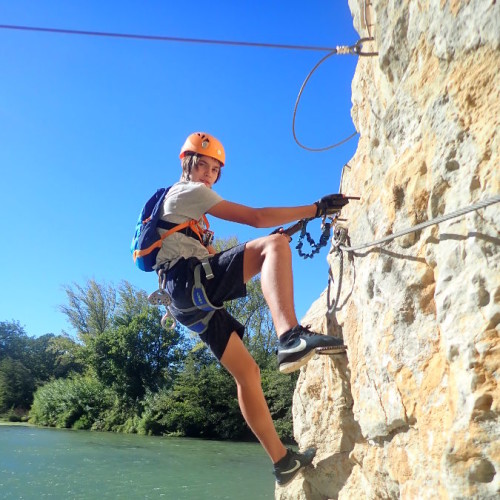 Via-ferrata Du Vidourle Dans Le Gard Proche De Montpellier