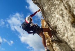 Via-ferrata Du Vidourle Près De Nimes Dans Le Gard