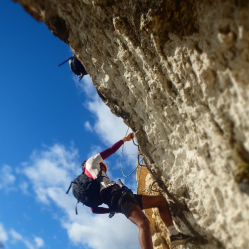 Via-ferrata Du Vidourle Près De Nimes Dans Le Gard