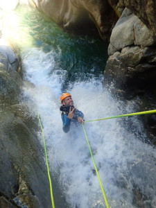 Canyoning en Cévennes au Tapoul dans la Lozère en Occitanie